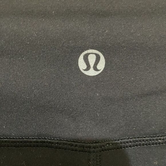 Lululemon Wunder Under Aztec Print Side Panel Full Legging 2 Pants Black - Picture 5 of 12